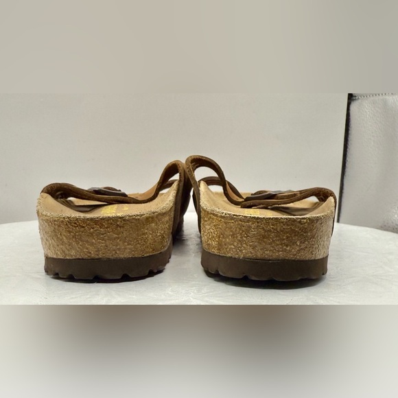 Birkenstock Brown Leather Strappy Sandals Size 38 (7 M) – Made in Germany - Picture 3 of 9